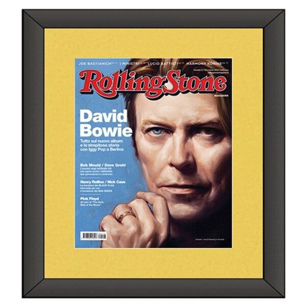 MATTED Rolling Stone Magazine Frame
